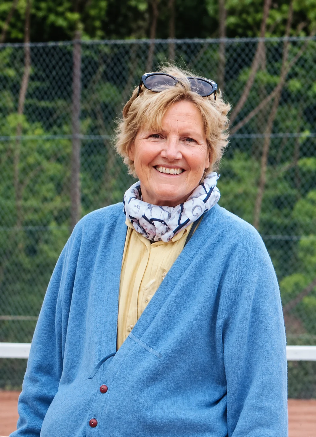 Martine pull bleu Amelioree